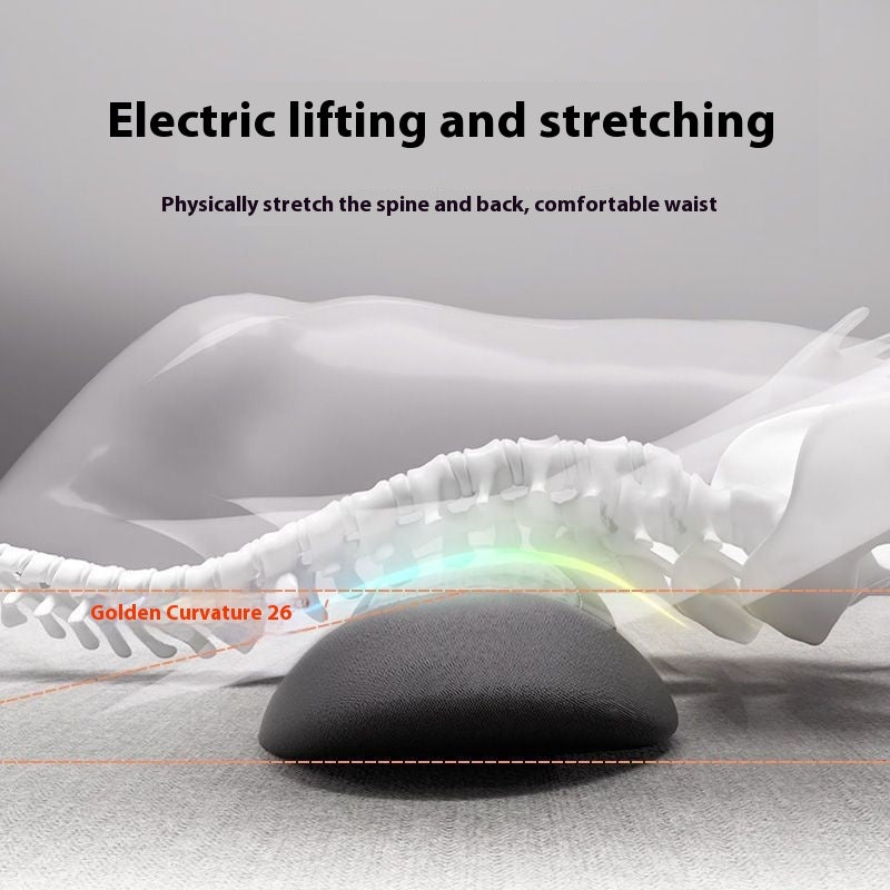 LumbarRelief Intelligent Heating & Massage Support Pillow